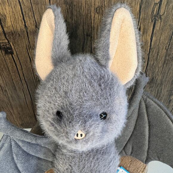 Jellycat Bat NEW! FAST SHIP Jellycat Broox Bat Halloween - Picture 3 of 9